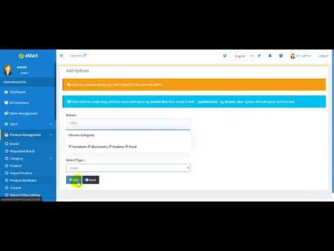 Product Attribute   Laravel Multi Vendor Ecommerce Advanced CMS
