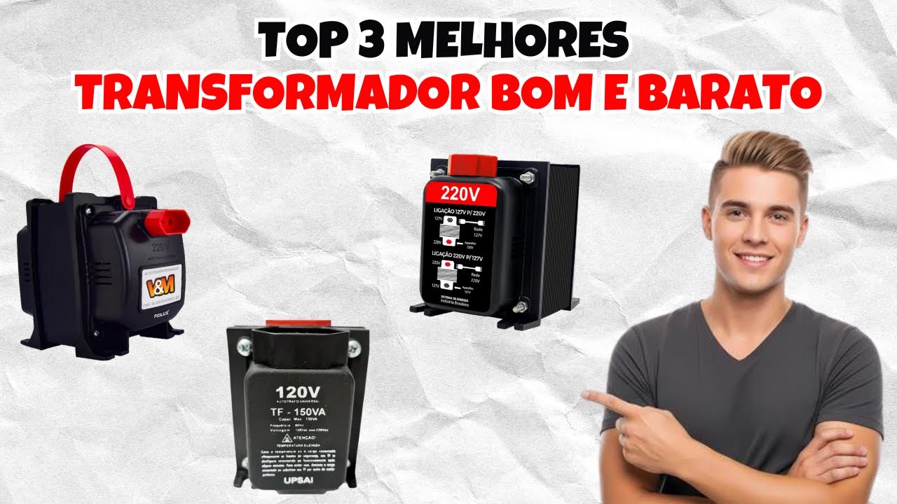 QUAL O MELHOR TRANSFORMADOR de 2026? - Top 3 Melhores Transformadores Custo-Benefício