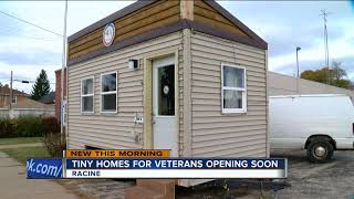 Tiny houses for veterans open this Sunday in Racine