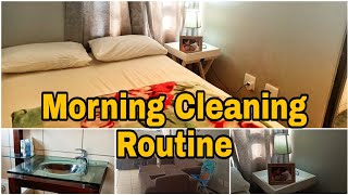 Daily Morning Cleaning Routine|Cleaning Motivation Malayalam | Happyhomemaker By Anu | South Africa