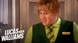 Fearghal letting his intrusive thoughts win | Come Fly With Me | Lucas and Walliams