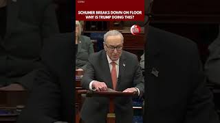Schumer EMOTIONAL on Senate Floor — Why Is Trump Hellbent on Making History REPEAT Itself