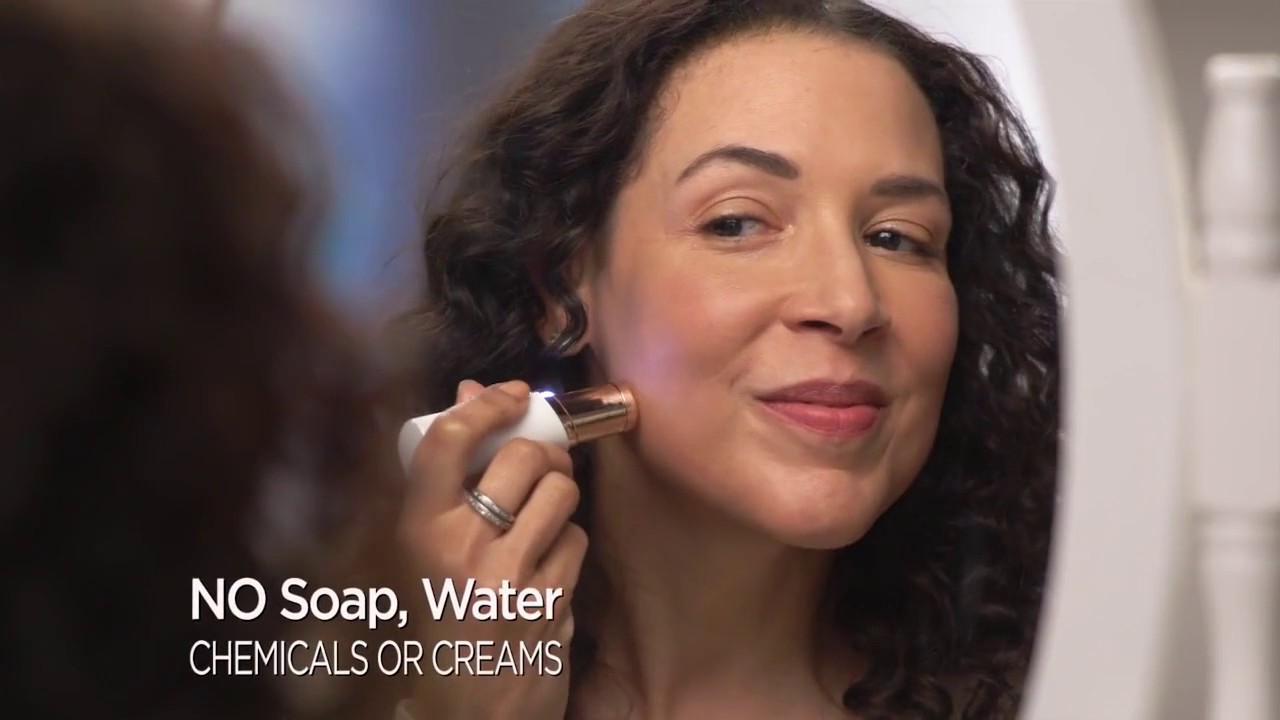 Finishing Touch Flawless Hair Remover - YouTube