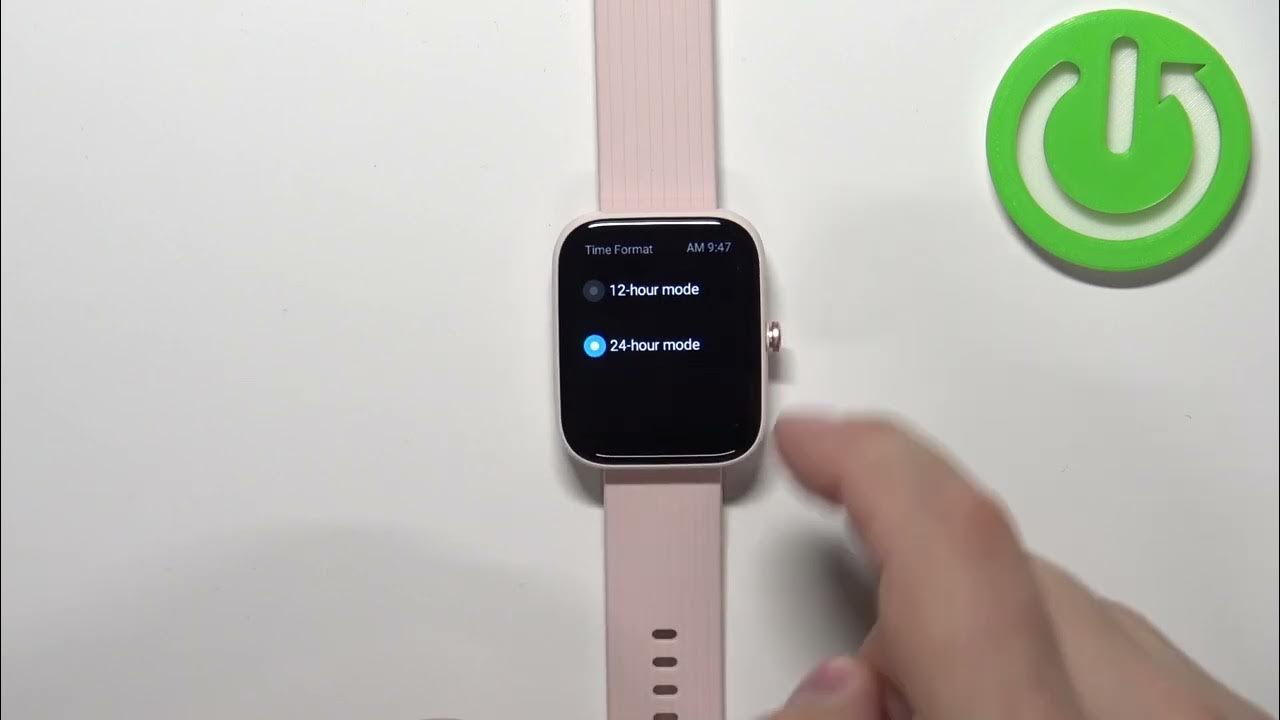 Amazfit Bip 3 Pro How To Change Time & Date Format YouTube