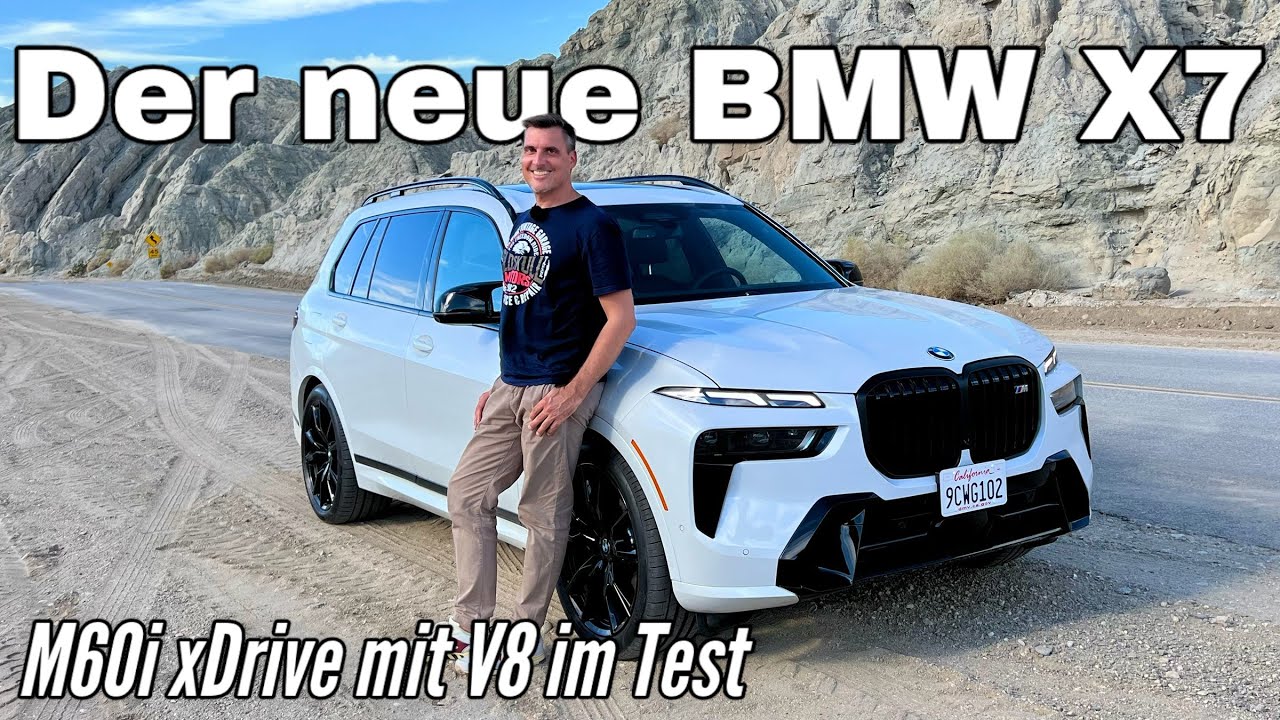 ⁣BMW X7 M60i xDrive: Mehr als ein Facelift? V8-SUV mit 530 PS im Test | Review  2022