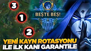 YENİ KAYN ROTASYONU SAYESİNDE İLK KAN GARANTİ! | TEK ATAN GÖLGE KAYN | Zegabon