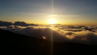 Heavenly Horizon: Witness the Breathtaking Sunset at Haleakala Summit (10,000 ft.)