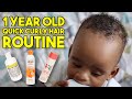 My One Year Old Sons Curly Natural Hair Routine