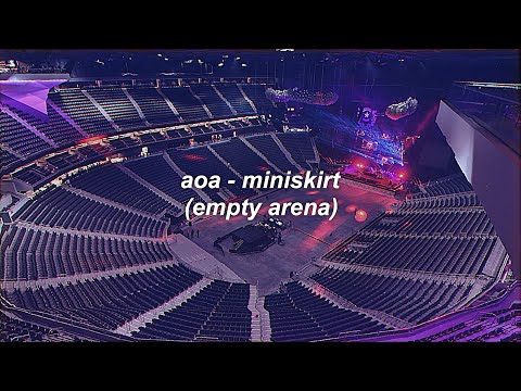 aoa - miniskirt (empty arena)