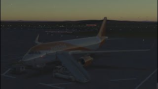Infinite flight full flight- early morning departure Edinburgh (EGPH) - Bristol (EGGD) EasyJet A320