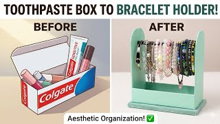 How to Make a Simple DIY Bracelet Holder No More Tangled Chains