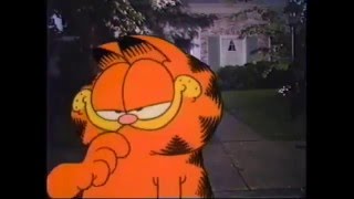 National Safety Council Psa Starring Garfield 1989