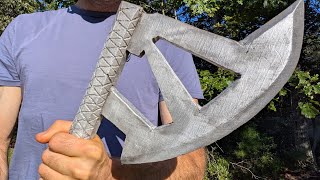 Casting an Axe - Lost Foam Metal Casting Process