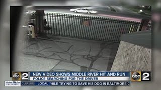 Surveillance video shows hit and run in Middle River