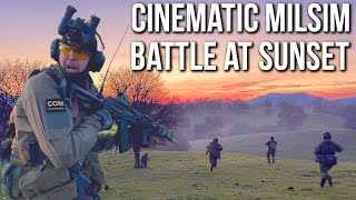 Cinematic Milsim Battle at Sunset with 500 Players | Milsim West: Kharkiv Pocket (LCT TK104)