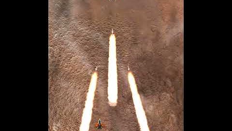 2D video game homing missile