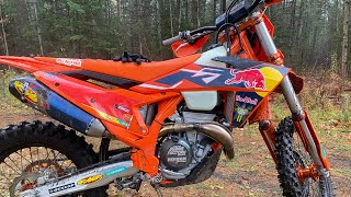 2023 KTM 350 XCF (Factory Edition) First Impressions in 4K