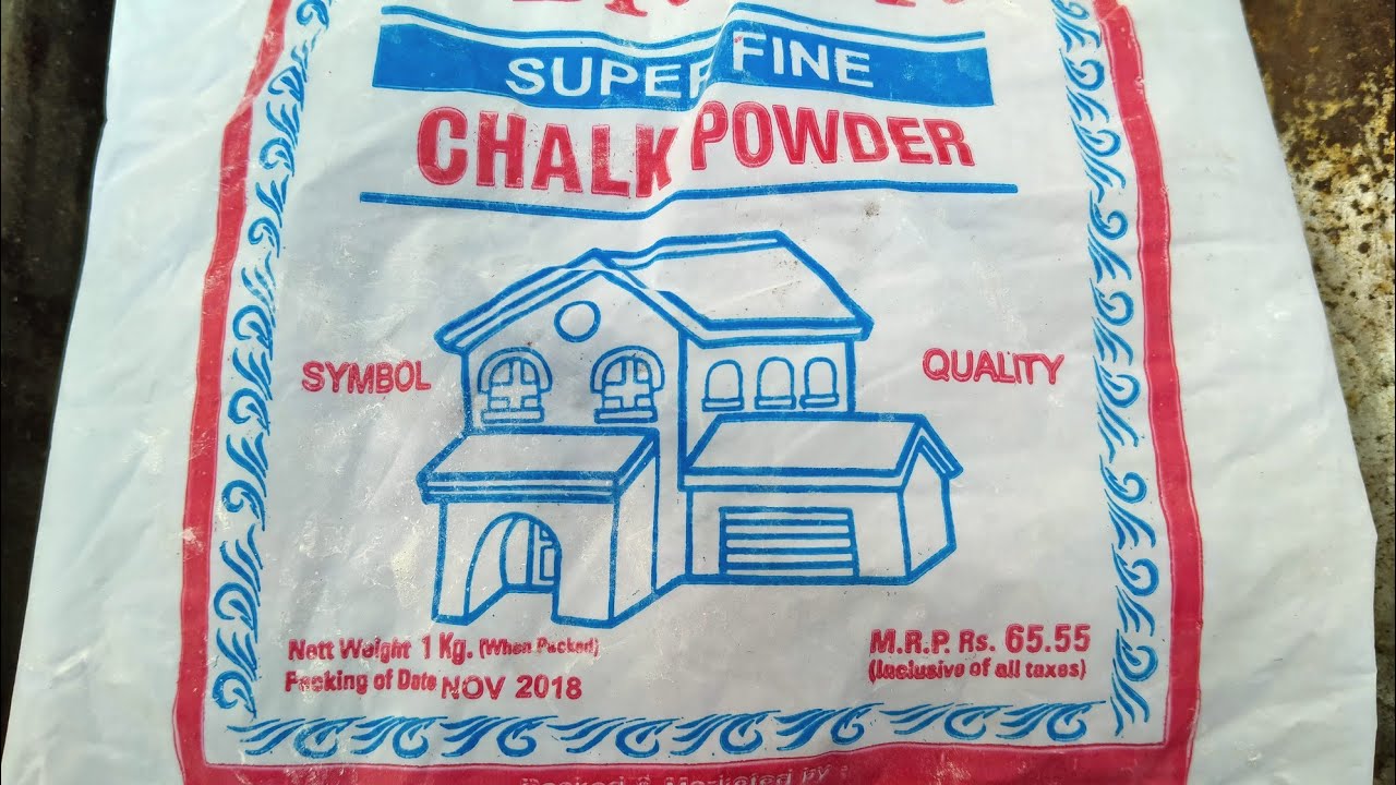chalk power plastering chock mitti kasa lagata ha how to use chalk