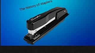 The history of staplers (told with ducks)