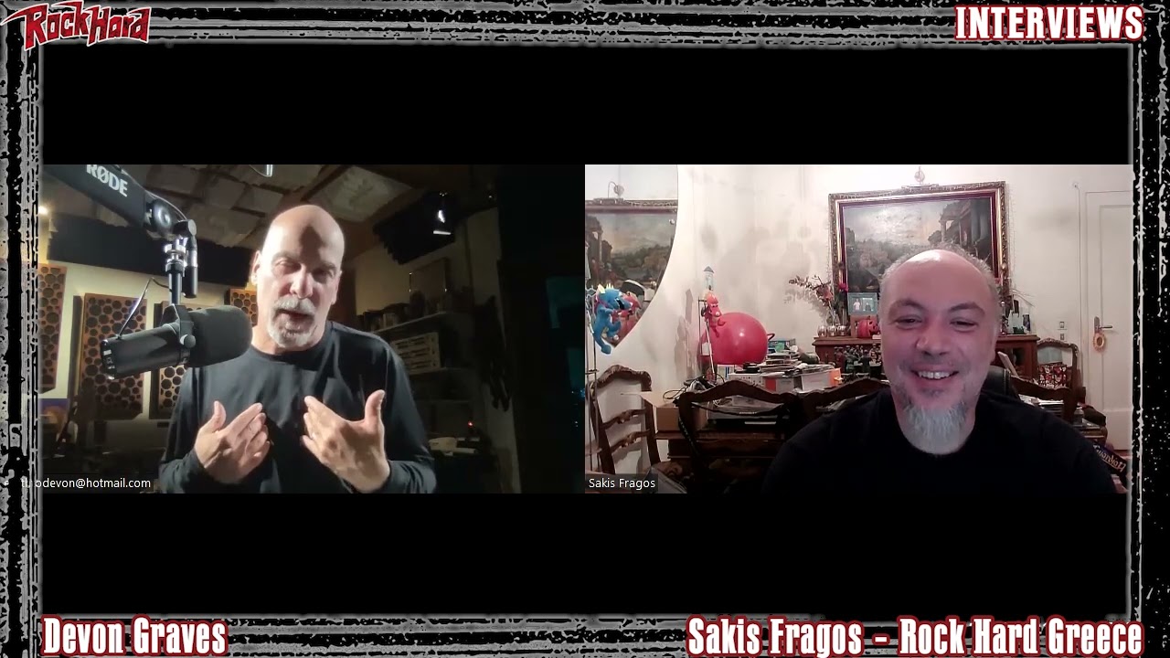 Rock Hard Greece - Interview with Devon Graves (PSYCHOTIC WALTZ) about "Bleeding"