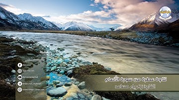 ما تيسر من سورة الأنعام || القارئ زكرياء مساعد