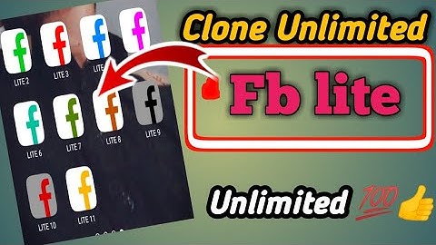 How to clone many fb lite apps || fb lite apps kesy clone kyea jaty hn@diamondtvpak
