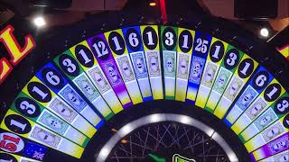 Playing the big wheel at Crown Casino on 26th April 2022 screenshot 4