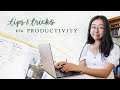 how to trick yourself into being productive 🍵 at home, school, + work