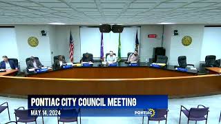 Pontiac City Council 5-14-24