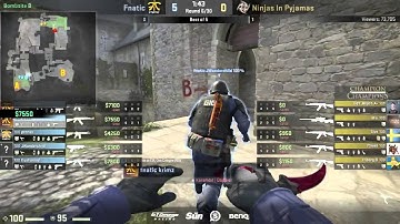 CS:GO de_cobblestone POV KRIMZ (18/7) vs NiP @ Gfinity 2015 Champion of Champions