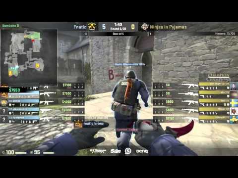 CS:GO de_cobblestone POV KRIMZ (18/7) vs NiP @ Gfinity 2015 Champion of Champions