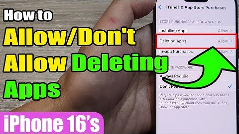 📱 How to Allow/Don