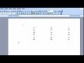 How to Make Worksheets With Microsoft Word : Microsoft Word & Excel
