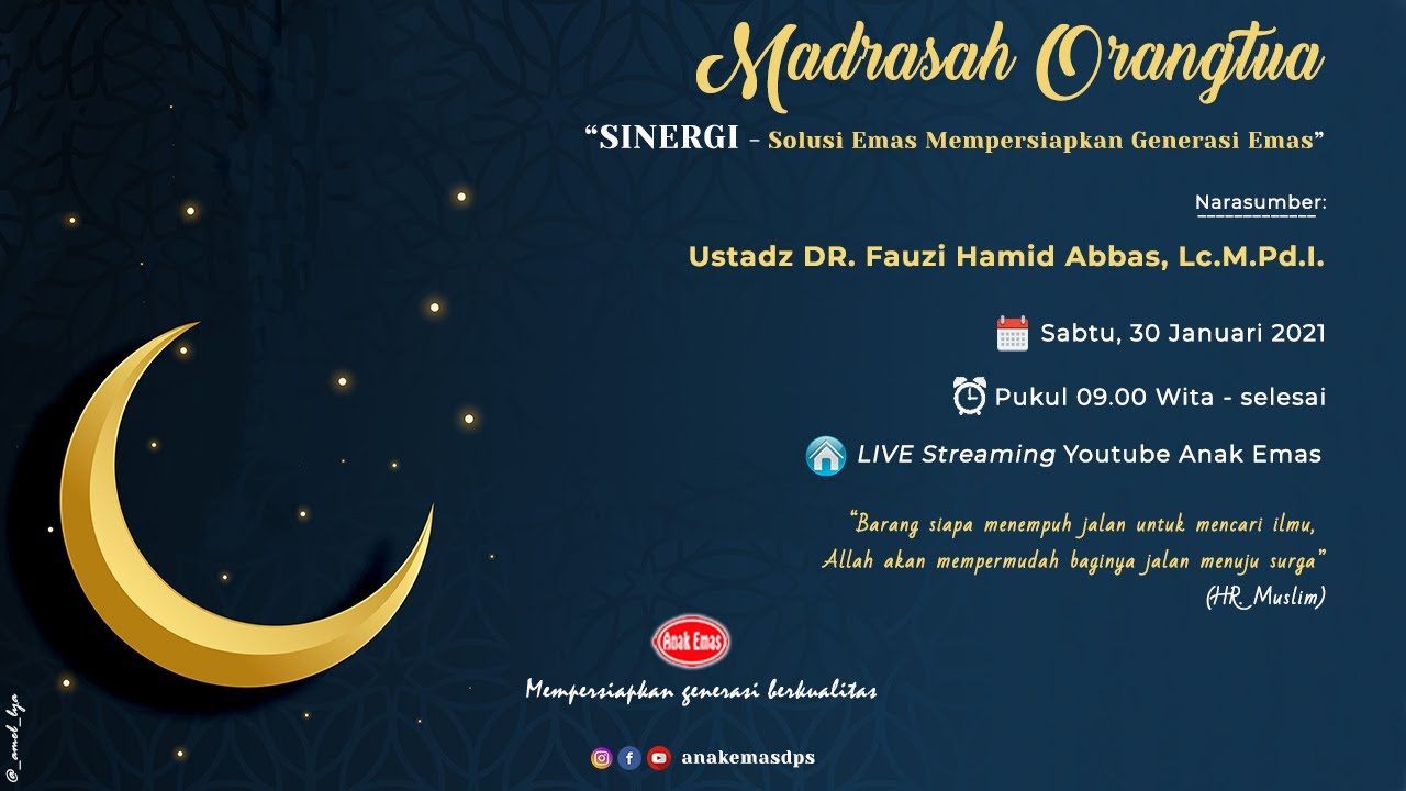 Sinergi - Solusi Emas Mempersiapkan Generasi Emas