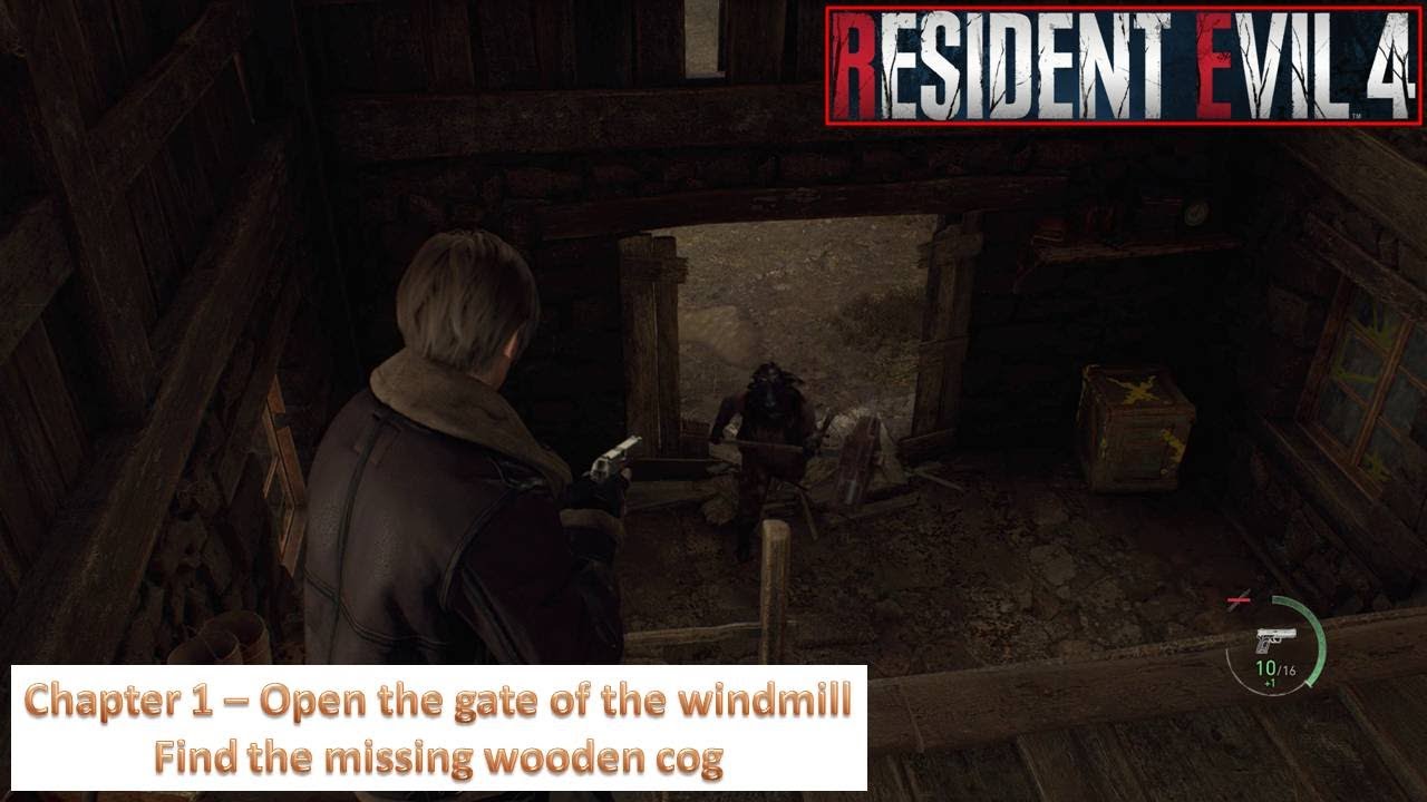 Resident Evil 4 (Remake) Chapter 1 Open the gate of the windmill