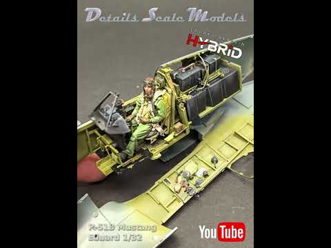 P-51B 1/32 Eduard HYBRID - cockpit