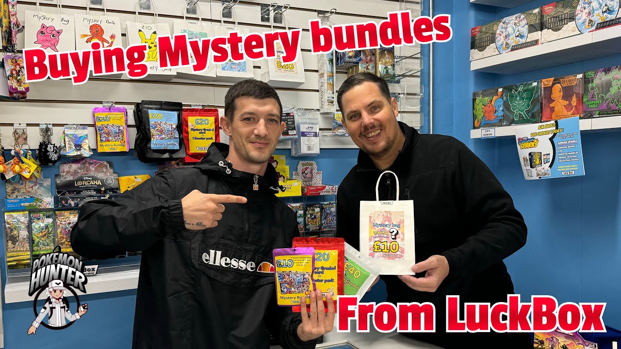 We bought mystery bundles from @LUCKBOX_CARDS!! [PokemonHunterz] - YouTube