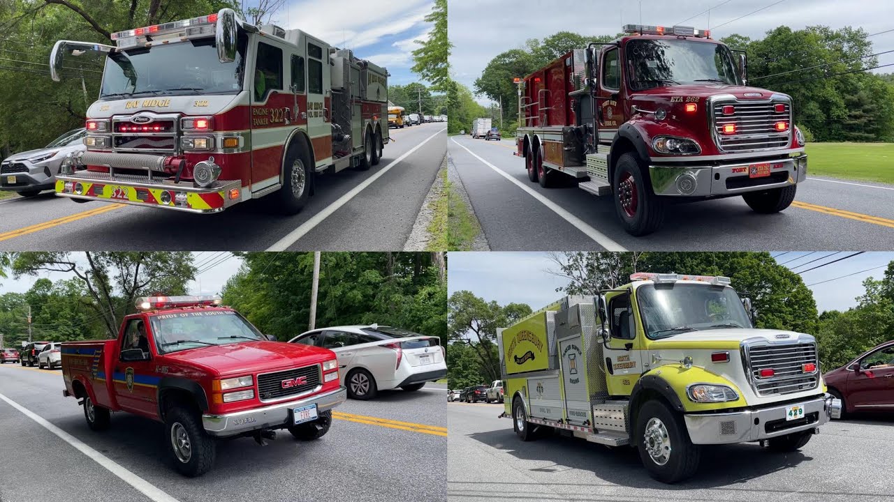 Multiple Departments Responding, West Fort Ann Fire, Working Structure