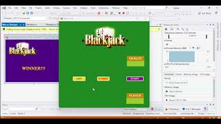 C# Blackjack Card Game