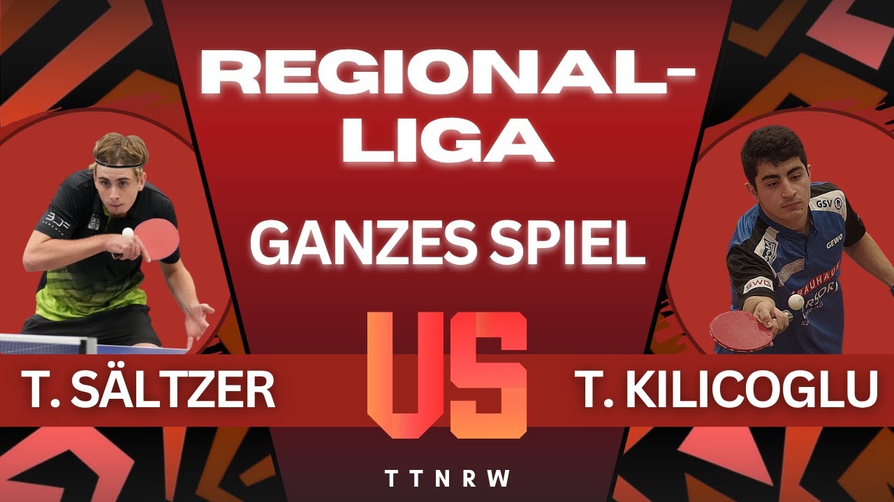 Wenn die Rückhand einschlägt, ist es vorbei - T. Sältzer(2199) : T. Kilicoglu(2027)