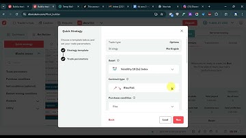 Rise and Fall Deriv Bot Strategy - Full course