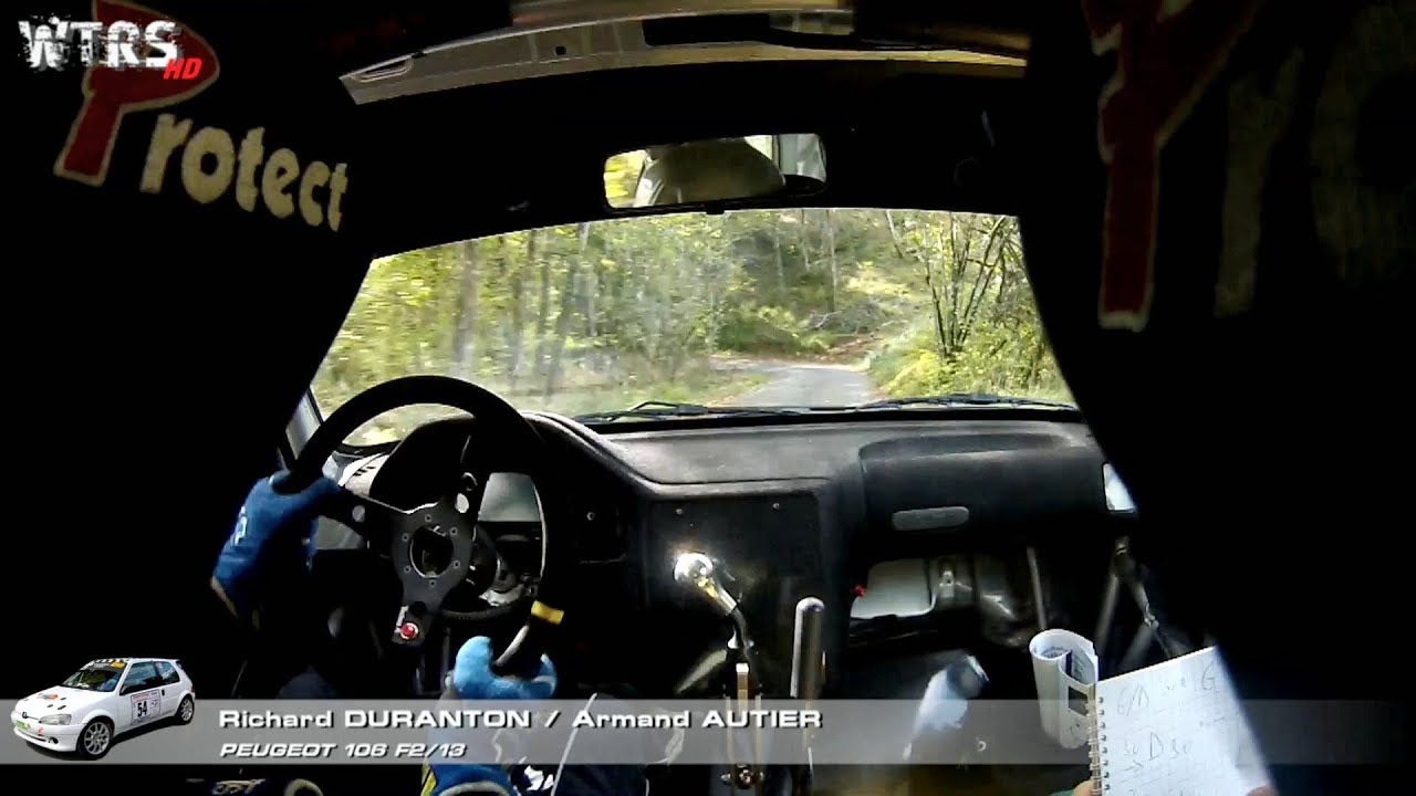 Cam Emb ES 2 Rallye Vallée de l'Homme 2019 - DURANTON / AUTIER - 106 F2/13 [HD] - By WTRS rally obedience