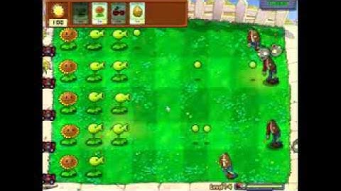 lets play plants vs. zombies part 4: level 1-4