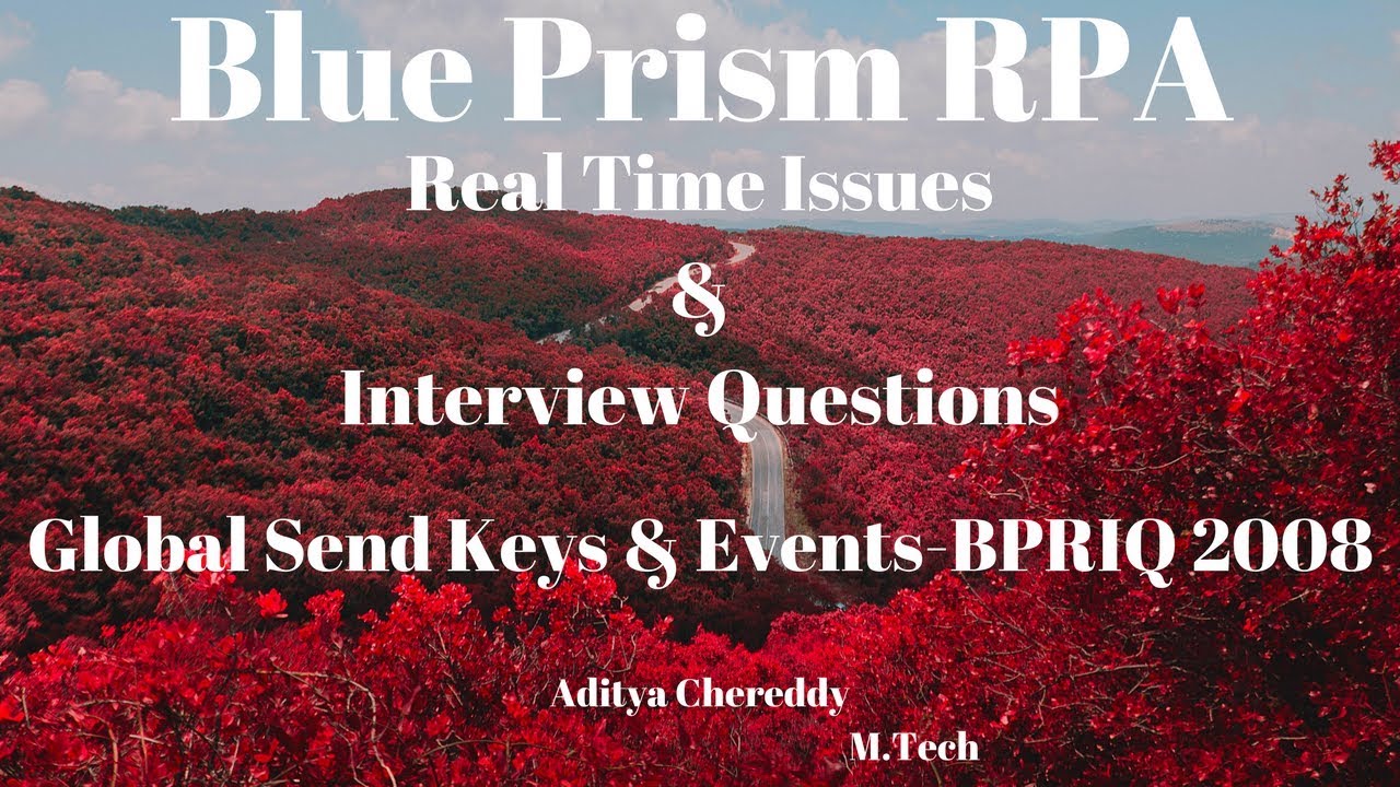 Blue Prism Global Send Keys