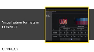 Visualization formats in CONNECT