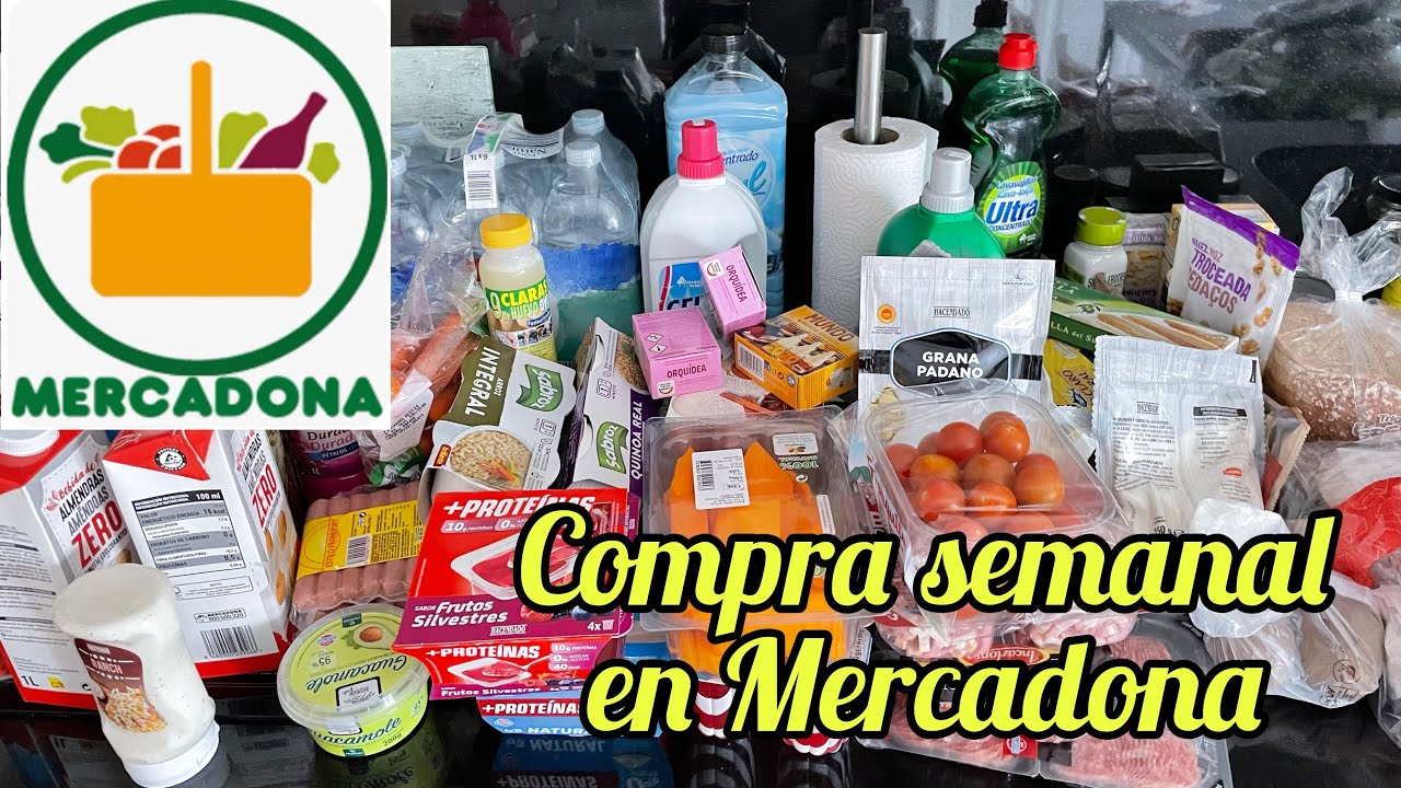 Compra semanal en Mercadona 🥬🧀🍊🥩
