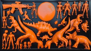 Dinosaurus Jurassic World Dominion:T-Rex, Mosasaurus, Siren Head, Kingkong, Giganotosaurus, Skibidi