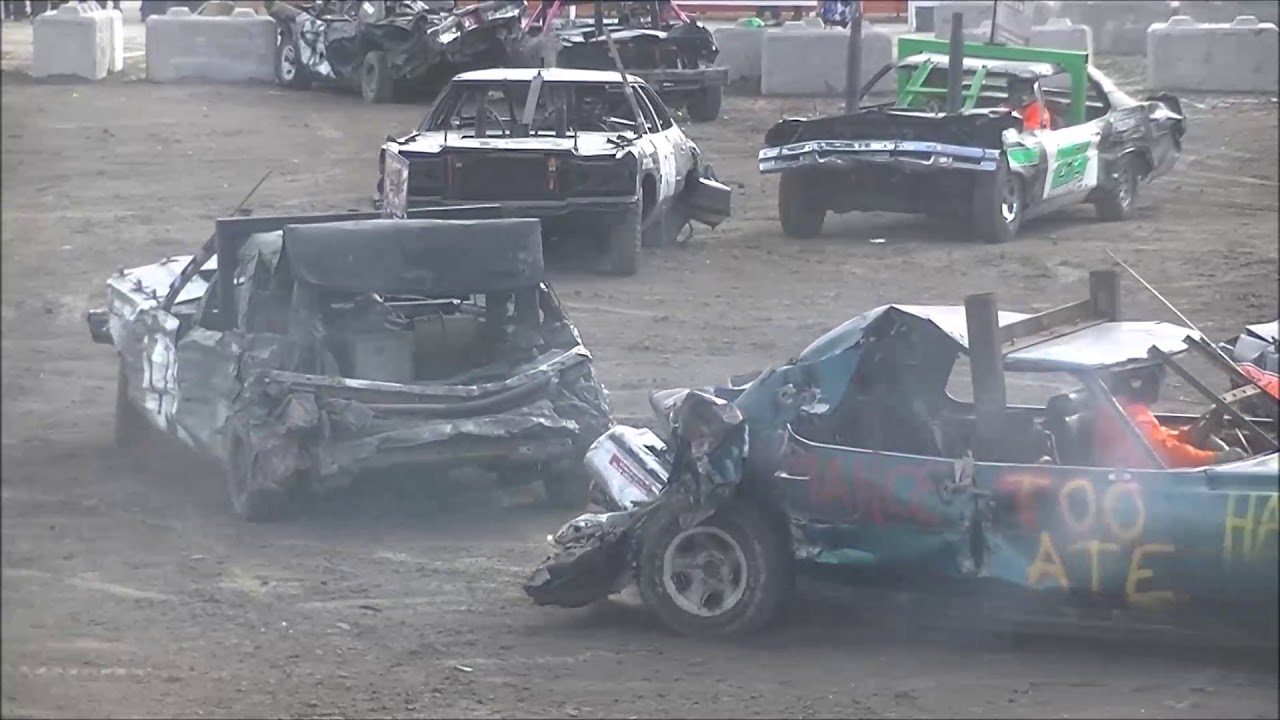 impact motorsports grand rapids michigan 2017 FALL BRAWL DEMO DERBY OLD IRON FEATURE