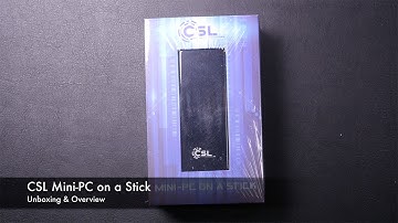 Unboxing & Overview CSL PC on a Stick (German)