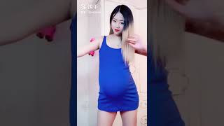 Preg-37 Pregnant Dance, The Big Belly Is Very Cute
